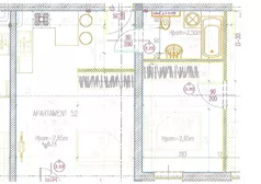 1 pokój, apartament inwestycyjny 30,47 m², piętro 2, oferta nr 52, Perła Mórz, Sianożęty, ul. Lotnicza 1