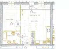 2 pokoje, apartament inwestycyjny 44,86 m², piętro 3, oferta nr 59, Perła Mórz, Sianożęty, ul. Lotnicza 1