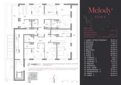 7 pokoi, apartament 230,57 m², piętro 5, oferta nr C 5.1+5.2, Melody Park, Łódź, Śródmieście, Śródmieście-Wschód, ul. Pomorska 72/74