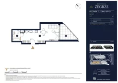 1 pokój, mieszkanie 33,99 m², piętro 1, oferta nr D43, Rezydencja Zegrze III, Zegrze, ul. Groszkowskiego 22A