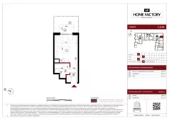 1 pokój, mieszkanie 25,25 m², piętro 1, oferta nr C.1.87, Home Factory etap IV, Warszawa, Praga Północ, Pelcowizna, ul. Kotsisa