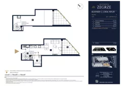 2 pokoje, mieszkanie 54,05 m², piętro 4, oferta nr C28, Rezydencja Zegrze III, Zegrze, ul. Groszkowskiego 22A