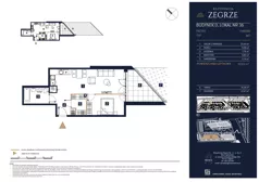 2 pokoje, mieszkanie 52,05 m², parter, oferta nr D36, Rezydencja Zegrze III, Zegrze, ul. Groszkowskiego 22A