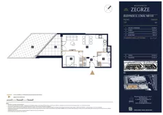 2 pokoje, mieszkanie 50,71 m², parter, oferta nr D69, Rezydencja Zegrze III, Zegrze, ul. Groszkowskiego 22A