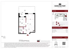 2 pokoje, mieszkanie 38,21 m², piętro 3, oferta nr A.3.19, Home Factory etap IV, Warszawa, Praga Północ, Pelcowizna, ul. Kotsisa