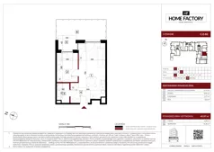 2 pokoje, mieszkanie 40,76 m², piętro 1, oferta nr C.1.88, Home Factory etap IV, Warszawa, Praga Północ, Pelcowizna, ul. Kotsisa