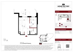 2 pokoje, mieszkanie 40,48 m², parter, oferta nr C.0.84, Home Factory etap IV, Warszawa, Praga Północ, Pelcowizna, ul. Kotsisa