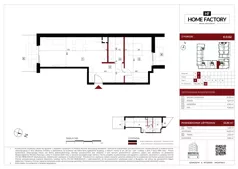 2 pokoje, mieszkanie 53,86 m², parter, oferta nr E.0.62, Home Factory etap V, Warszawa, Praga Północ, Pelcowizna, ul. Kotsisa