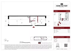 2 pokoje, mieszkanie 45,33 m², parter, oferta nr F.0.103, Home Factory etap V, Warszawa, Praga Północ, Pelcowizna, ul. Kotsisa