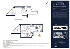 3 pokoje, mieszkanie 78,29 m², piętro 4, oferta nr C24, Rezydencja Zegrze III, Zegrze, ul. Groszkowskiego 22A
