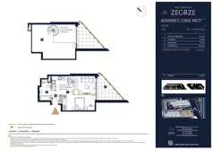 3 pokoje, mieszkanie 69,18 m², piętro 4, oferta nr C27, Rezydencja Zegrze III, Zegrze, ul. Groszkowskiego 22A
