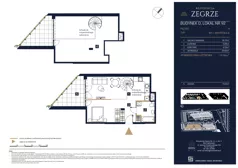 3 pokoje, mieszkanie 79,96 m², piętro 4, oferta nr D92, Rezydencja Zegrze III, Zegrze, ul. Groszkowskiego 22A