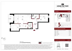 3 pokoje, mieszkanie 60,62 m², piętro 1, oferta nr A.1.06, Home Factory etap IV, Warszawa, Praga Północ, Pelcowizna, ul. Kotsisa
