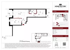 3 pokoje, mieszkanie 54,01 m², parter, oferta nr B.0.43, Home Factory etap IV, Warszawa, Praga Północ, Pelcowizna, ul. Kotsisa
