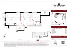 3 pokoje, mieszkanie 71,10 m², piętro 8, oferta nr B.8.77, Home Factory etap IV, Warszawa, Praga Północ, Pelcowizna, ul. Kotsisa
