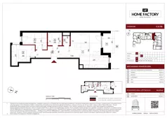 3 pokoje, mieszkanie 64,25 m², parter, oferta nr C.0.78, Home Factory etap IV, Warszawa, Praga Północ, Pelcowizna, ul. Kotsisa