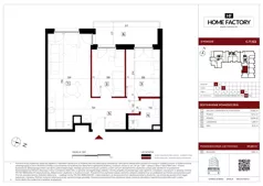 3 pokoje, mieszkanie 57,20 m², piętro 7, oferta nr C.7.153, Home Factory etap IV, Warszawa, Praga Północ, Pelcowizna, ul. Kotsisa