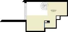 3 pokoje, mieszkanie 81,17 m², piętro 4, oferta nr C52, Rezydencja Zegrze III, Zegrze, ul. Groszkowskiego 22A