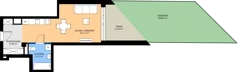 1 pokój, mieszkanie 36,01 m², parter, oferta nr C05, Rezydencja Zegrze III, Zegrze, ul. Groszkowskiego 22A