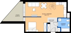 3 pokoje, mieszkanie 79,96 m², piętro 4, oferta nr D92, Rezydencja Zegrze III, Zegrze, ul. Groszkowskiego 22A