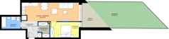 2 pokoje, mieszkanie 52,05 m², parter, oferta nr D36, Rezydencja Zegrze III, Zegrze, ul. Groszkowskiego 22A