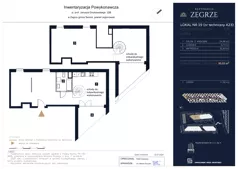 4 pokoje, mieszkanie 93,03 m², piętro 4, oferta nr A23, Rezydencja Zegrze II, Zegrze, ul. Groszkowskiego 22A