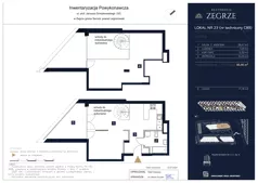 3 pokoje, mieszkanie 80,46 m², piętro 4, oferta nr C89, Rezydencja Zegrze II, Zegrze, ul. Groszkowskiego 22A
