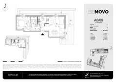 2 pokoje, mieszkanie 48,54 m², parter, oferta nr A0/09, BEMOVO, Warszawa, Bemowo, Chrzanów, ul. Batalionów Chłopskich 95