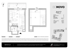 1 pokój, mieszkanie 39,00 m², piętro 3, oferta nr A3/17, BEMOVO, Warszawa, Bemowo, Chrzanów, ul. Batalionów Chłopskich 95