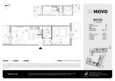 2 pokoje, mieszkanie 38,81 m², parter, oferta nr B0/09, BEMOVO, Warszawa, Bemowo, Chrzanów, ul. Batalionów Chłopskich 95