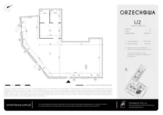 Lokal użytkowy 139,55 m², oferta nr U2, Orzechowa 2 - lokale użytkowe, Warszawa, Włochy, Okęcie, ul. Orzechowa 1