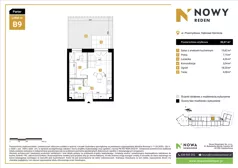 2 pokoje, mieszkanie 30,07 m², parter, oferta nr B9, Nowy Reden II, Dąbrowa Górnicza, Reden, ul. Przemysłowa
