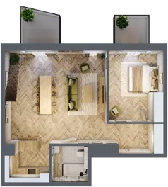 3 pokoje, mieszkanie 111,44 m², piętro 4, oferta nr A50-I, Nowy Reden, Dąbrowa Górnicza, Reden, ul. Przemysłowa