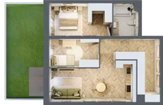 3 pokoje, mieszkanie 59,99 m², piętro 1, oferta nr M61, Nowa Częstochowa Mościckiego, Częstochowa, Częstochówka-Parkitka, ul. Mościckiego