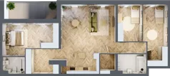 4 pokoje, mieszkanie 110,58 m², piętro 5, oferta nr M87, Nowa Częstochowa Mościckiego, Częstochowa, Częstochówka-Parkitka, ul. Mościckiego