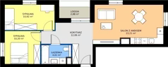 3 pokoje, mieszkanie 61,00 m², piętro 9, oferta nr A93, Nowy Reden II, Dąbrowa Górnicza, Reden, ul. Przemysłowa