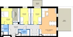 4 pokoje, mieszkanie 105,42 m², piętro 5, oferta nr B53, Nowy Reden II, Dąbrowa Górnicza, Reden, ul. Przemysłowa
