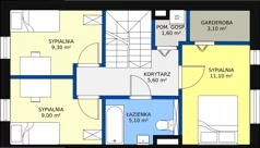 Dom 107,50 m², oferta nr 2B, Family Park Ksawerów, Ksawerów, ul. Łódzka 110