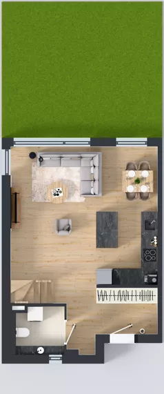 Dom 88,00 m², oferta nr B17 lok.1, Przyjazne Janczewice, Janczewice, ul. Pszenna 9
