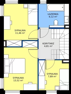 Dom 94,00 m², oferta nr B15 lok.1, Przyjazne Janczewice, Janczewice, ul. Pszenna 9