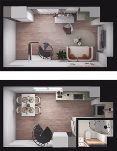 1 pokój, mieszkanie 39,61 m², piętro 1, oferta nr E1_18, Dobka, Warszawa, Białołęka, Brzeziny, ul. Dobka z Oleśnicy 25