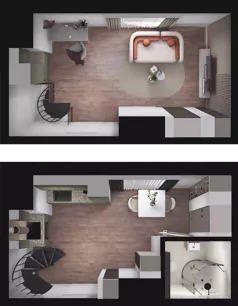 1 pokój, mieszkanie 38,97 m², parter, oferta nr E2_37, Dobka, Warszawa, Białołęka, Brzeziny, ul. Dobka z Oleśnicy 25
