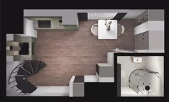 1 pokój, mieszkanie 38,97 m², parter, oferta nr E2_37, Dobka, Warszawa, Białołęka, Brzeziny, ul. Dobka z Oleśnicy 25