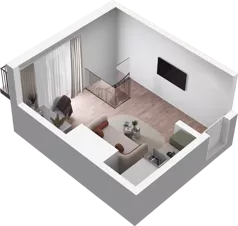 1 pokój, mieszkanie 34,89 m², piętro 1, oferta nr E2_48, Dobka, Warszawa, Białołęka, Brzeziny, ul. Dobka z Oleśnicy 25