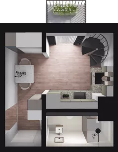 2 pokoje, mieszkanie 39,07 m², piętro 1, oferta nr C18, Dobka, Warszawa, Białołęka, Brzeziny, ul. Dobka z Oleśnicy 25