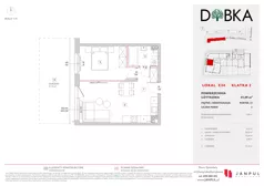 2 pokoje, mieszkanie 39,68 m², piętro 2, oferta nr B31, Dobka, Warszawa, Białołęka, Brzeziny, ul. Dobka z Oleśnicy 25