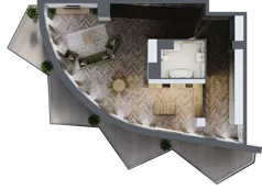 1 pokój, mieszkanie 103,65 m², piętro 8, oferta nr A96, Drago, Kraków, Bronowice, Górka Narodowa, ul. Stefana Banacha