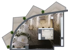 1 pokój, apartament 103,59 m², piętro 8, oferta nr A97, Drago, Kraków, Bronowice, Górka Narodowa, ul. Stefana Banacha