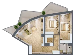 3 pokoje, apartament 81,23 m², piętro 5, oferta nr A67, Drago, Kraków, Bronowice, Górka Narodowa, ul. Stefana Banacha