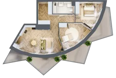 3 pokoje, apartament 69,10 m², piętro 5, oferta nr A66, Drago, Kraków, Bronowice, Górka Narodowa, ul. Stefana Banacha